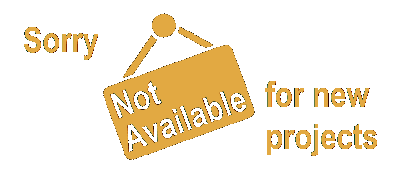 Not available right now for new projects